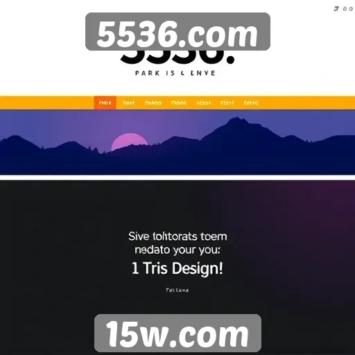 Evolução do design do site 5536.com ao longo do tempo