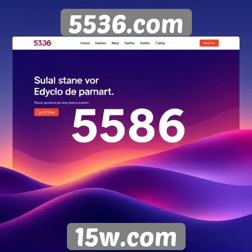 Exploração da experiência do usuário no site 5536.com